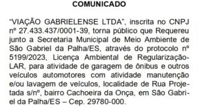 publicaçãoviaçãogabrielense