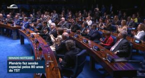Vídeo: Sessão especial do Senado celebra 80 anos do Tribunal Superior do Trabalho